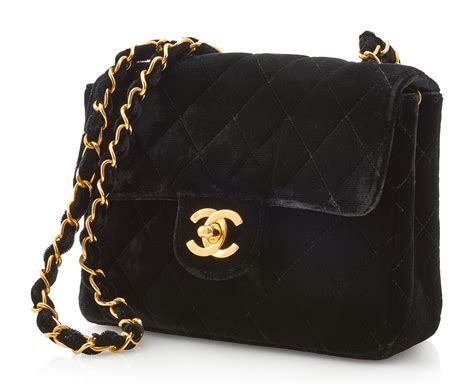 black chanel bag gold